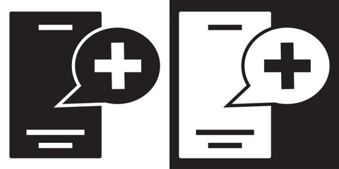 Obraz premium Healthcare icon . Vector illustration. EPS10/ AI