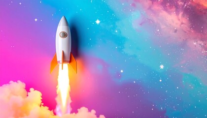 Vibrant Space Journey, Rocket takeoff