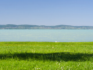 Lake Balaton Shoreline Panorama