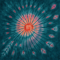 Seamless Print Shibori pattern and tie-dye allover textile Shibori allovers pattern design