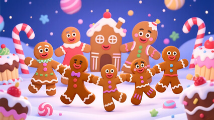Obraz premium gingerbread