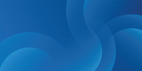 Abstract blue color background. Dynamic shapes composition. Vector illustration