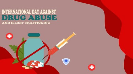 Footage No drugs simple sign or symbol