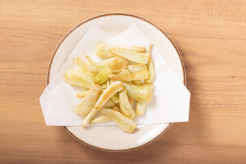 らっきょう　から揚げ