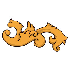 Balinese Ornamental Flourishes 