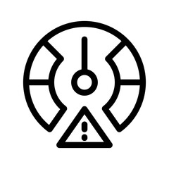 Risk Management Icon Vector Symbol Design Illustration