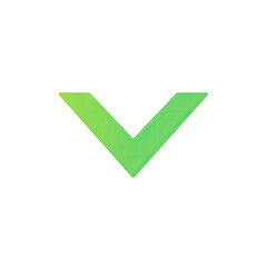 Green downward-pointing arrow icon