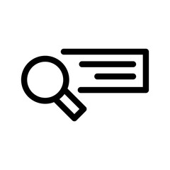 Search Engine Icon Vector Symbol Design Illustration