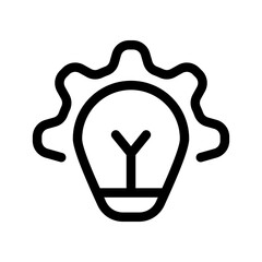 Innovation Icon Vector Symbol Design Illustration