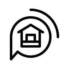 Speech Icon Vector Symbol Design Illustration