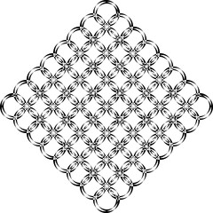 heart shape made from diamonds black and white steel love chrome nut red velentine shine chain .