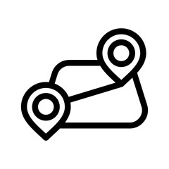 Location Icon Vector Symbol Design Illustration