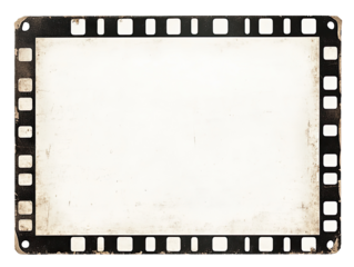 Vintage film strip frame