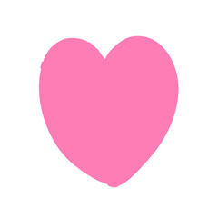 手描きのハートのイラスト