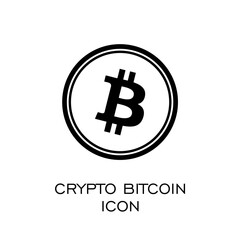 5 CRYPTO BITCOIN ICON