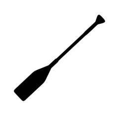 paddle icon vector on white background