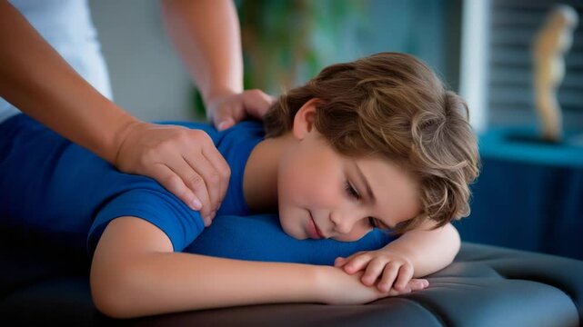 Gentle Spinal Alignment Massage for Scoliosis Treatment in Children