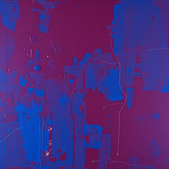 Grungy Red and Blue Abstract Texture — Weathered Paint Background. Uses: album covers, poster art, grunge web design, editorial graphics, social media background