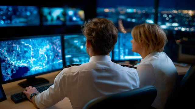 Operations Center Monitoring for Safe and Timely Routes