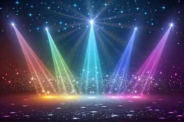 Stage Lighting Background