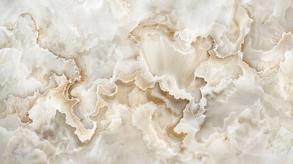 On a pristine white canvas, watercolor pigments merge to form gentle, organic patterns, with each splash contributing to a harmonious abstract composition