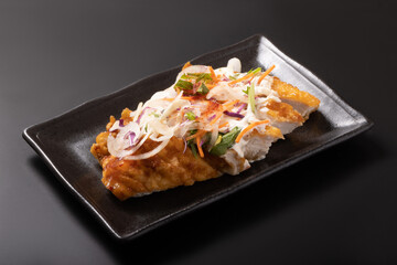 チキン南蛮　あんかけ