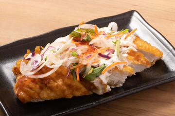 チキン南蛮　あんかけ