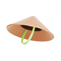 Conical Hat 3D Icon