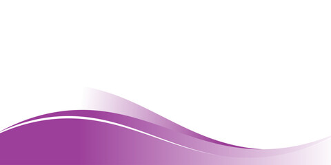 Curved Header and Footer Element . Abstrack Purple with waves . eps 10