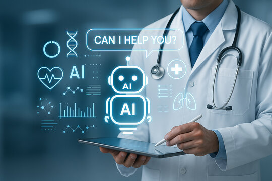 Ai in healthcare future of medicine doctor using artificial intelligence in medical field research 100