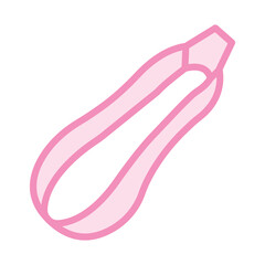 Zucchini duotone line icon , vector, pixel perfect, illustrator file 
