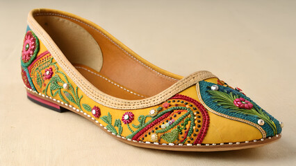 Handcrafted Punjabi Juti - Women Footwear 