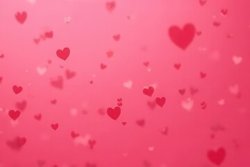 Obraz premium Romantic Heart Background