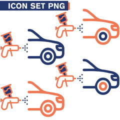 Car ,Service, Line, Icon ,Set,illustrazioni, ALLERME,SONDA, INFORMAZIONI, INFO, SEGNALAZIONE  SEGNALETICA   SEGNALE  SPIA  CRUSCOTTO 