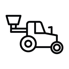 Seed Drill line icon , vector, pixel perfect, illustrator file   
