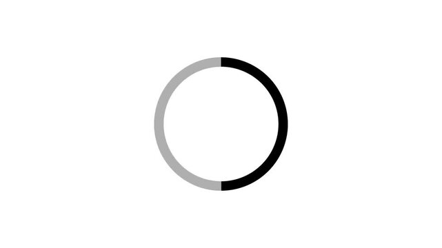 circle loading animation