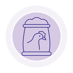 Poultry Feeder vector, pixel perfect, illustrator file 
