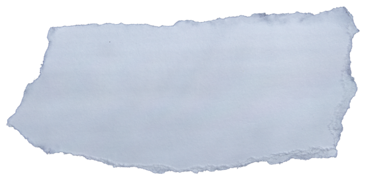 Ripped torn white paper edge on transparent background, paper tear stripes cut out design element - Powered by Adobe