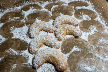 Freshly Baked Cookies on a Tray