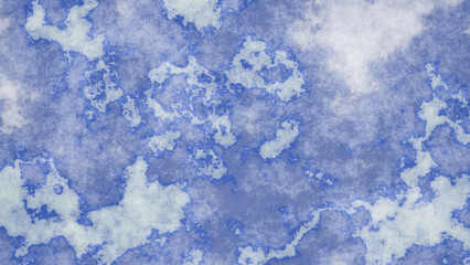 Abstract Blue and White Marble Texture