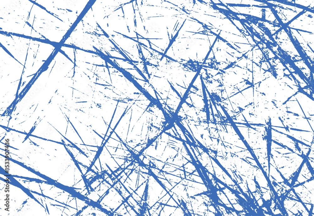 Poster abstract blue scratch marks on white background artistic texture design for digital artwork backgrou