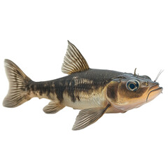 Fototapeta premium Pictus Catfish isolated on transparent background.