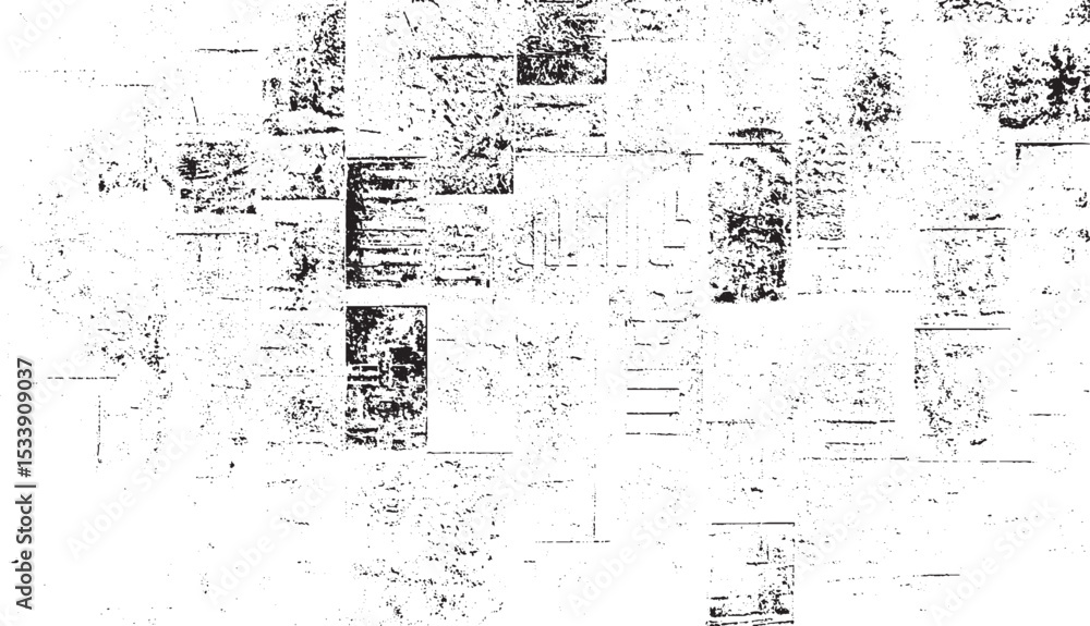 Poster abstract grunge brick wall texture background in a mosaic style featuring a weathered look with visi