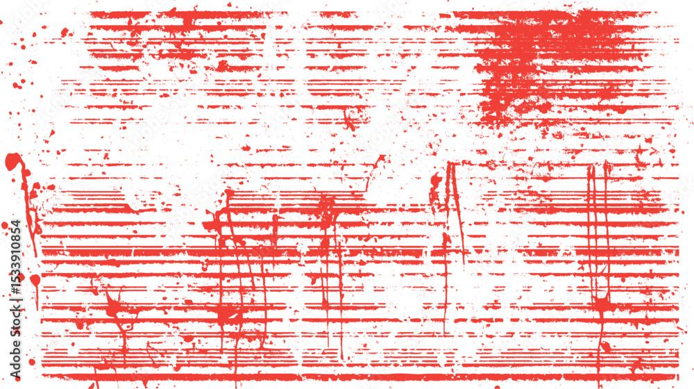 Poster abstract red grunge texture graphic design for a distressed background element and decorative overla