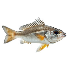 Rudderfish isolated on transparent background.