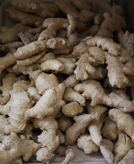 ginger for sale at a neighborhood market