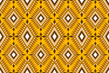 Geometric Gold Brown Diamond Pattern Seamless Texture Background Design