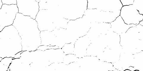 Dust or old grunge concrete building damaged grunge wall black and white texture effect white background.