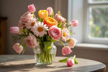 bouquet of tulips