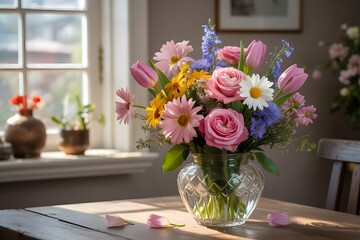 flowers in vase